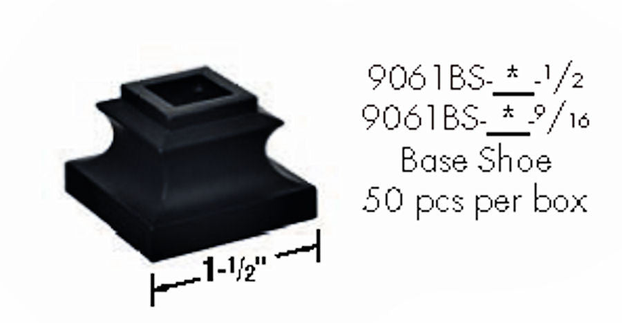9061BS Inner Base Shoe without set screw