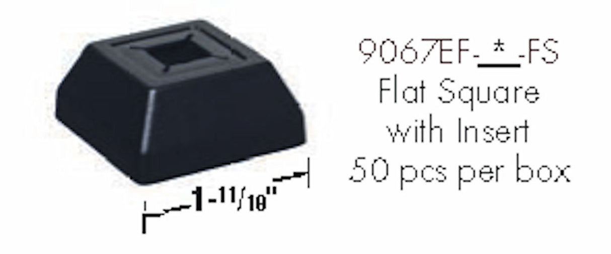 9067EF-FS Easy Fit Flat Square Shoe