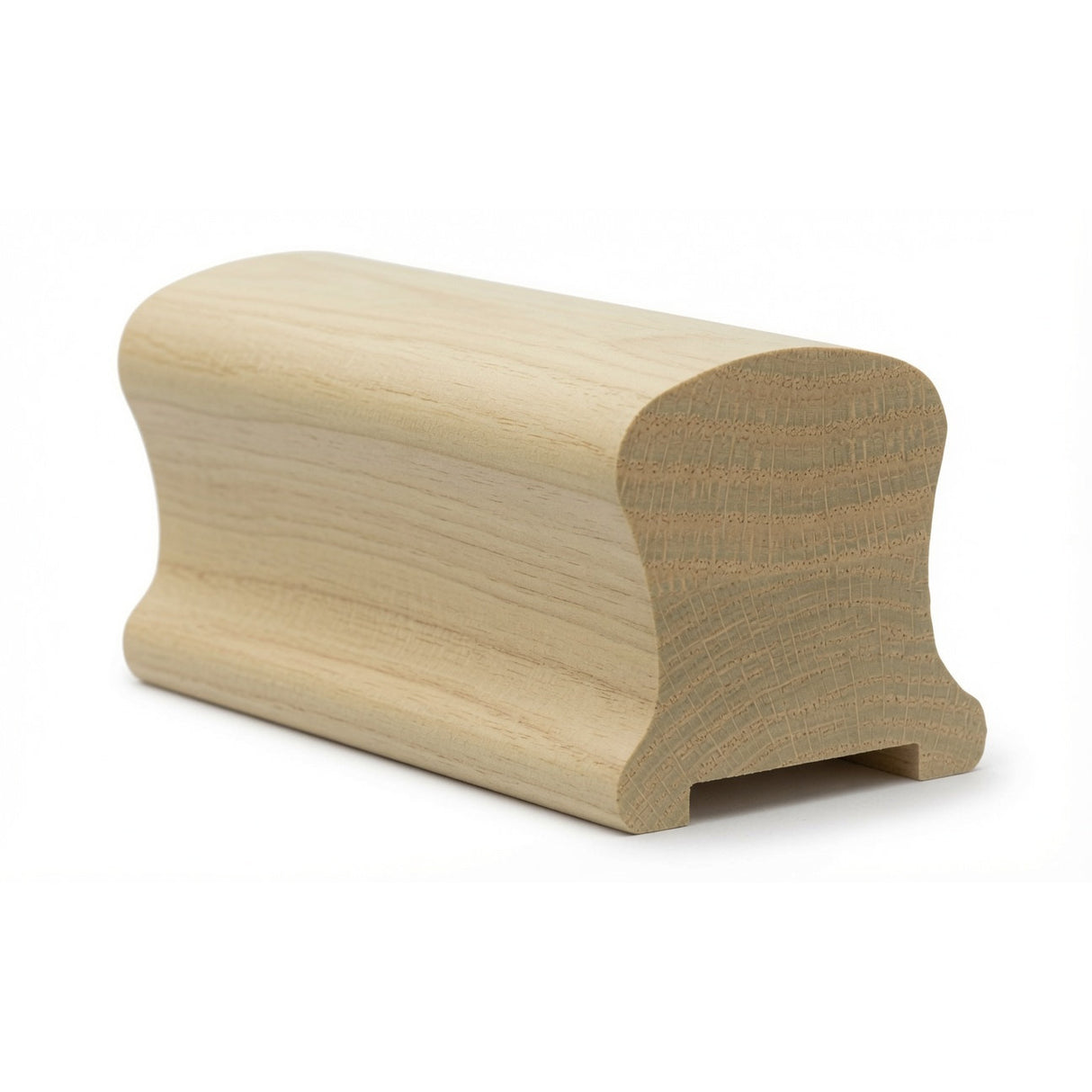9100P 2-1/4" Wide X 2-3/8" High Handrail, Plowed 1-1/4" or 1-3/4", Poplar