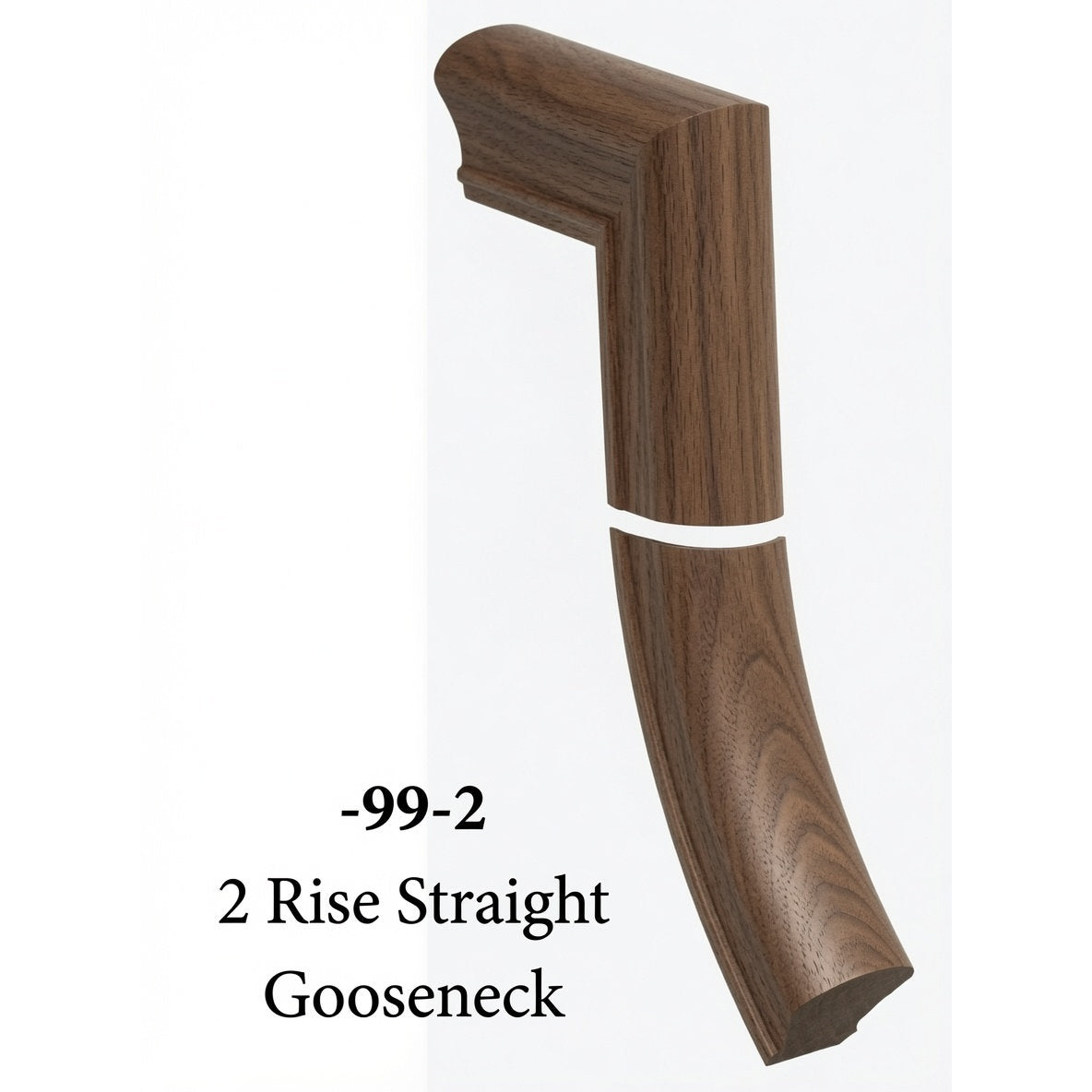 5699-2 2 Rise Gooseneck, No Cap