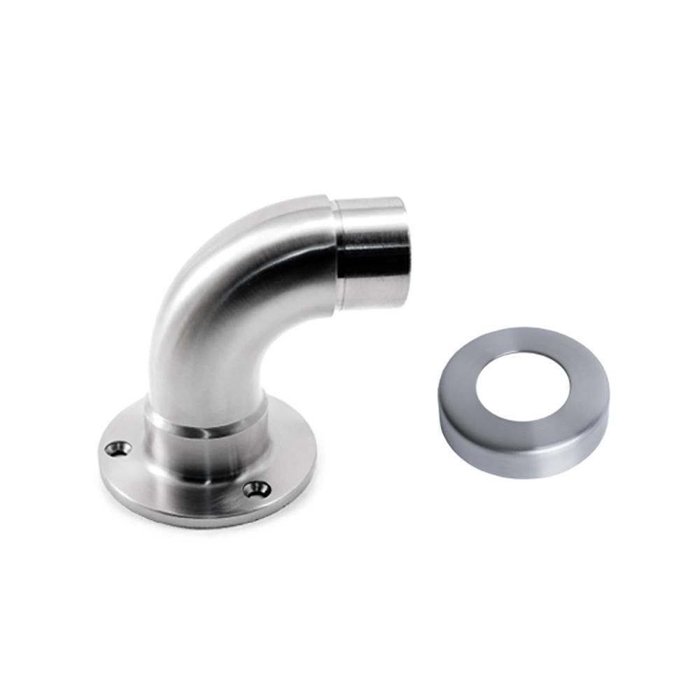 Wall Rail Return Flange for 42.4 mm Round Rail