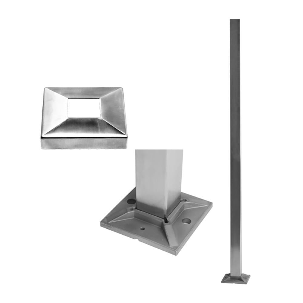 Square Newel Post – 40 x 40 x 2 mm (AX20.001.010.A.SP)