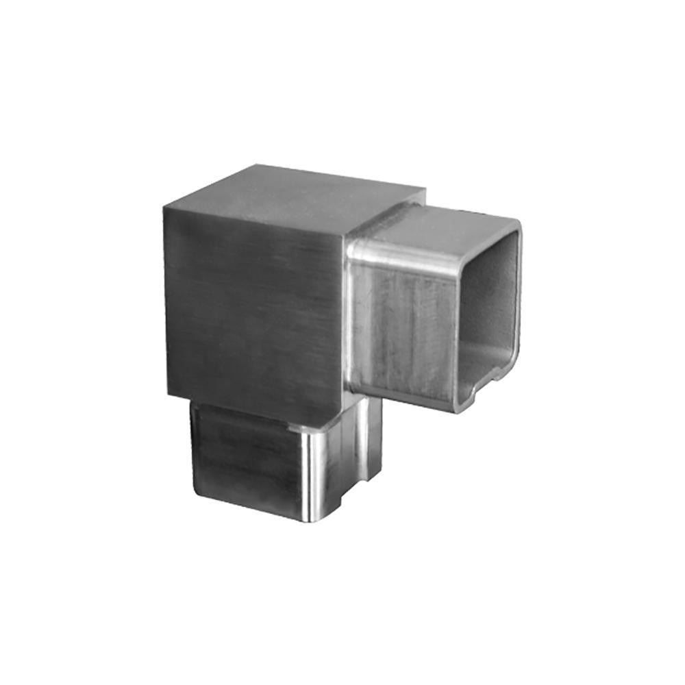 90 Degree Fitting for Square Rail – 40 x 40 x 2 mm (AX20.008.110.A.SP)