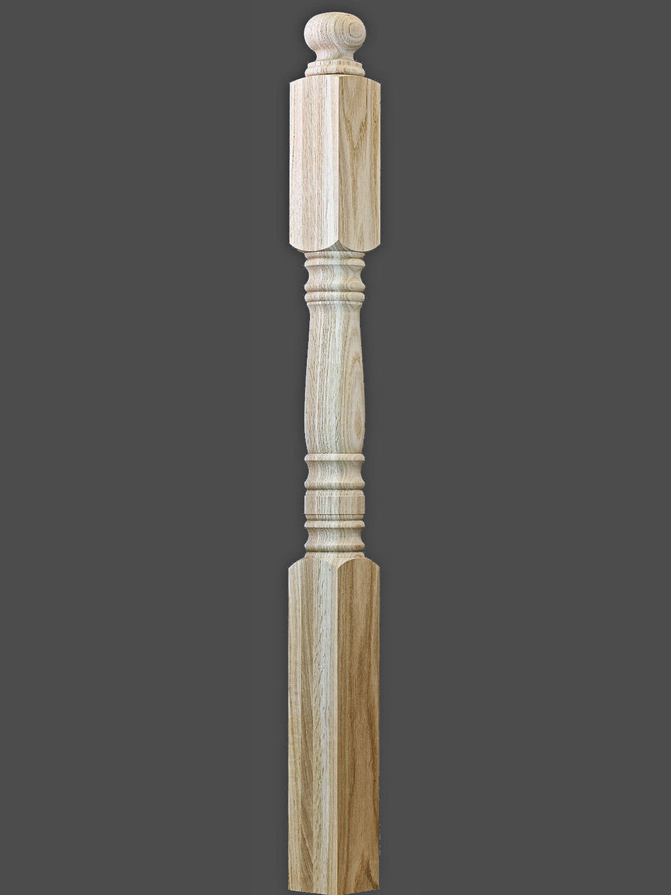 C-4001 Ball Top 3-1/2" x 47-1/2" Starting Newel Post