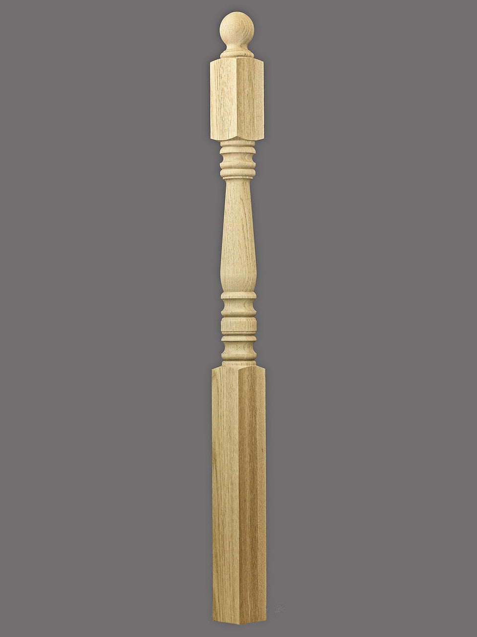 C-4556 Ball Top 3" x 54" Starting Newel Post