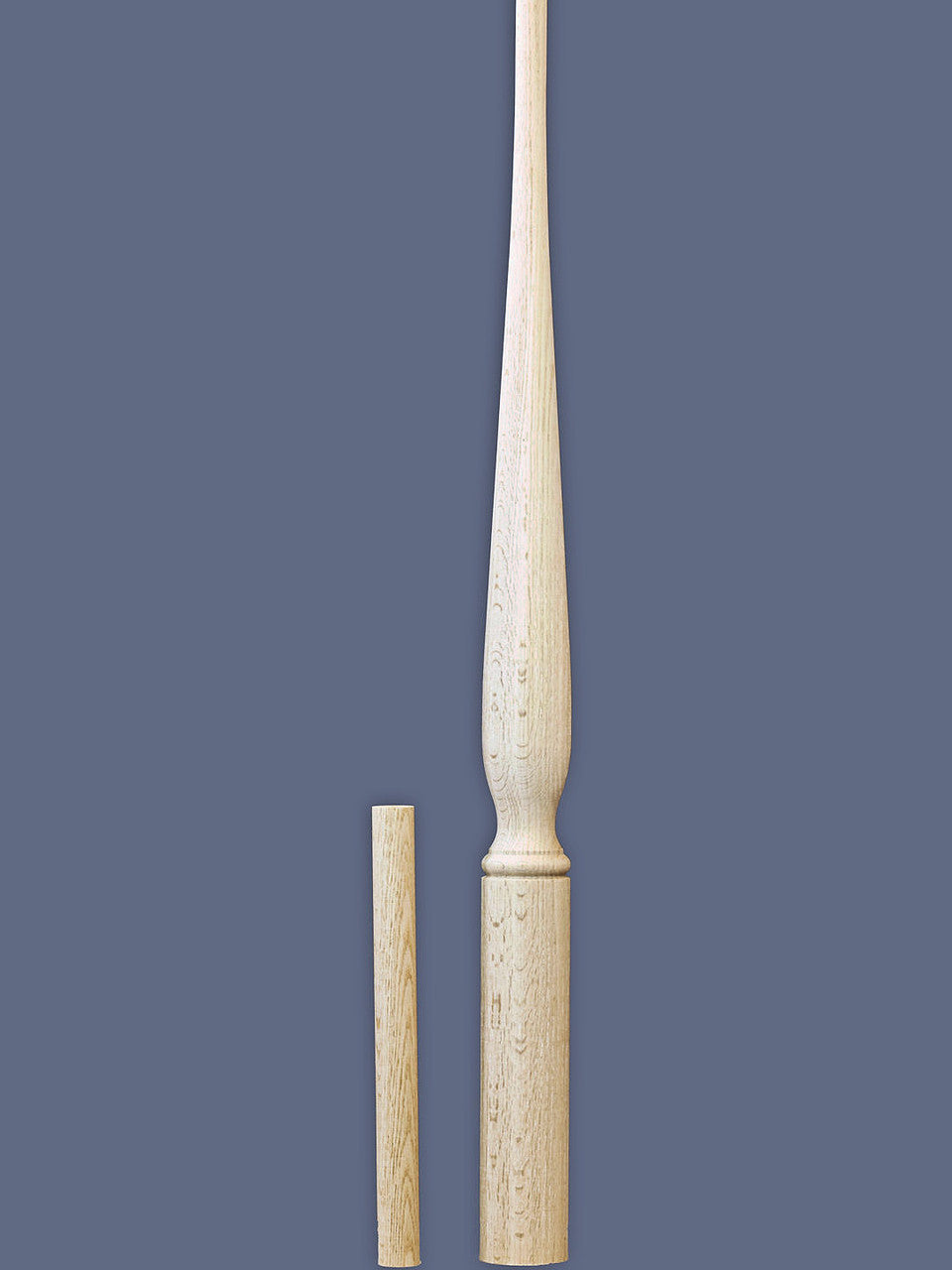 C-4862 Art Deco Adjustable Starting Pin Top Newel Post