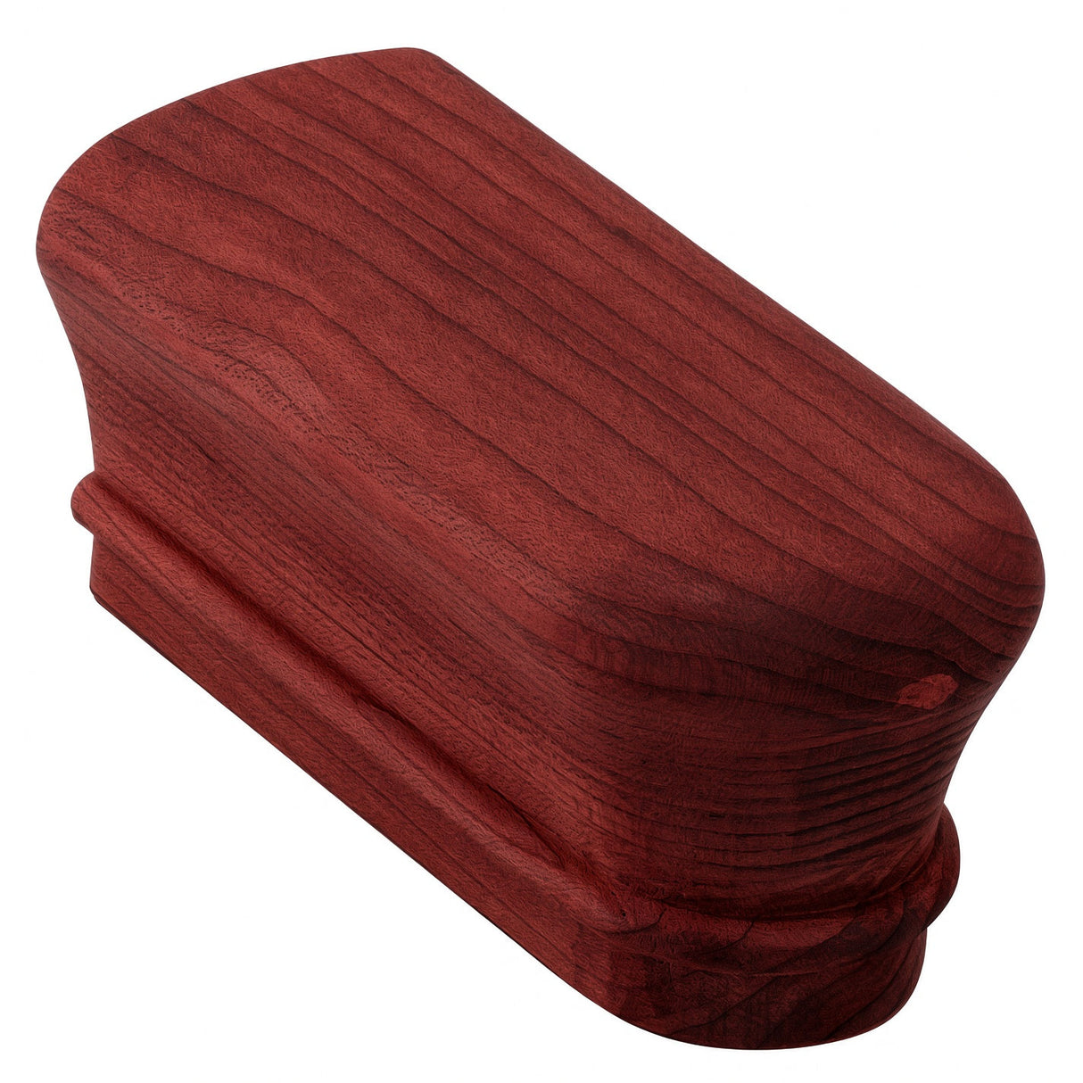 7009 Returned End for 2-1/4" x 2-3/8" 6010 Handrail, Mahogany