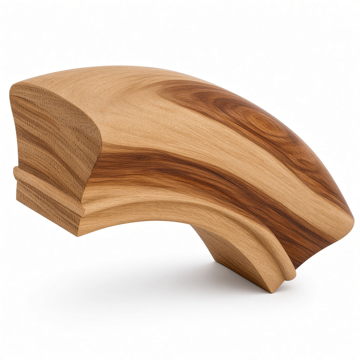 7013 Over Easing for the 2-1/4" x 2-3/8" 6010 Handrail, Hickory