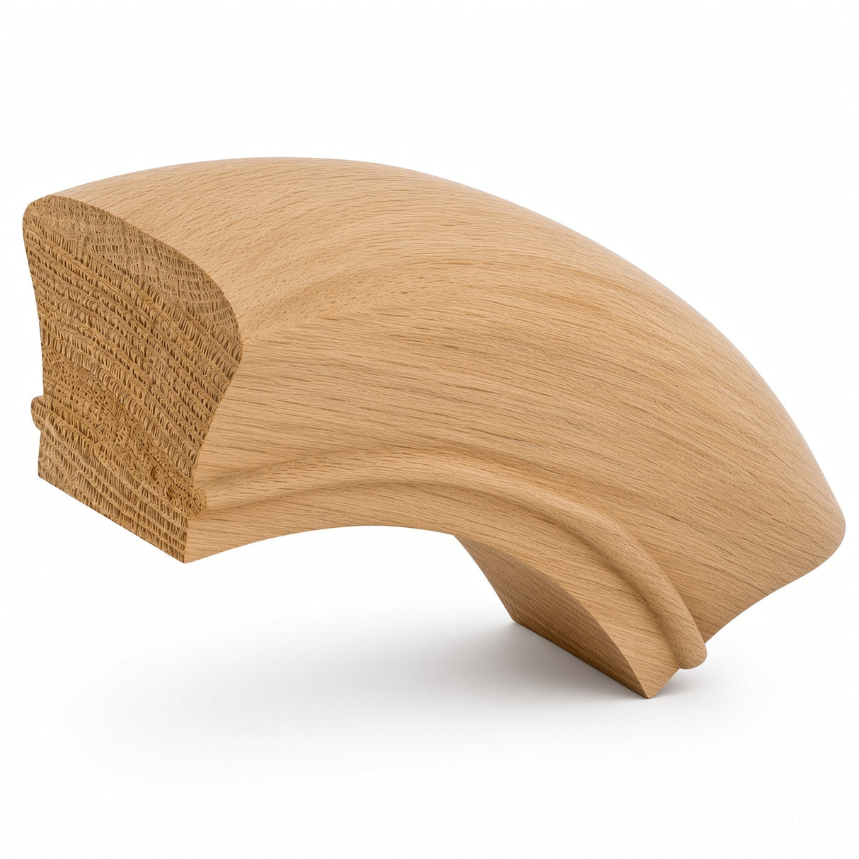 7013 Over Easing for the 2-1/4" x 2-3/8" 6010 Handrail, White Oak