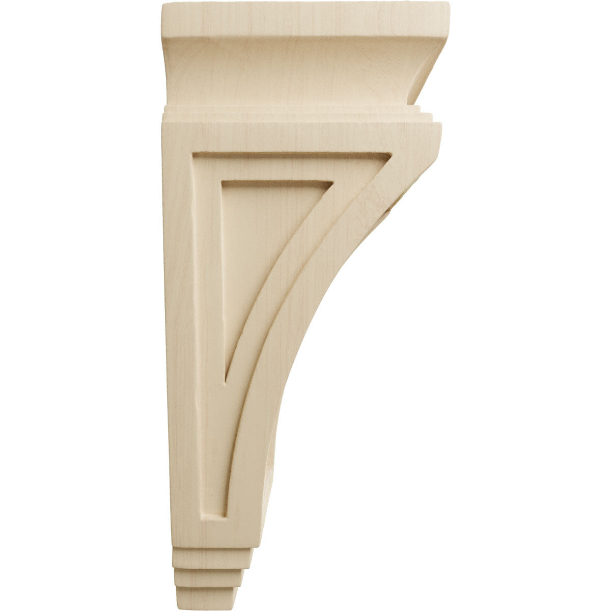 Arts and Crafts Corbel, 6" X 4" X 9" (COR06X04X09AR) 2