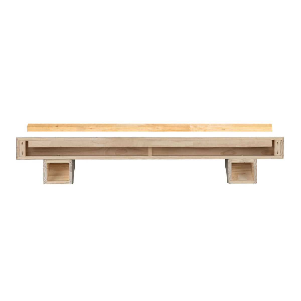 355 Cherokee Fireplace Mantel Shelf, Back View