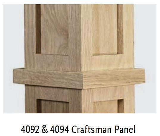 Craftsman square flat panels C-4092