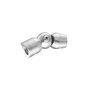 E00791 Pivotable Stainless Steel Connect, 1/2-inch Square Tube