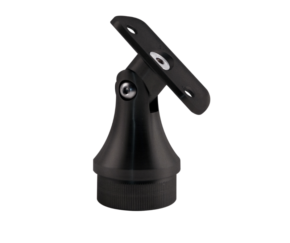 E0104-MB Nero Round Pivotable Handrail Support for 1 2/3" Dia x 5/64"Tube