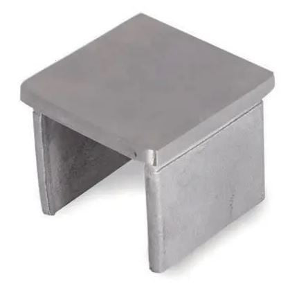 E1100150 Square End Cap for 1-9/16" Slotted Tube