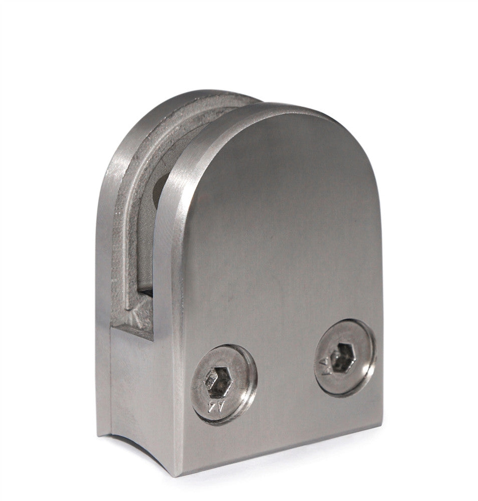 E11004200 Stainless Steel Glass Clamps 1 9/16" x 1 15/16" for 1 2/3" Tube