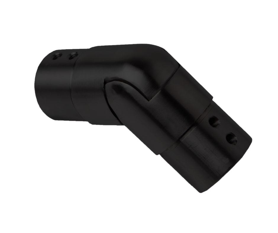 E1520100/MB Nero Piviotable Connector For 1 2/3" Tube