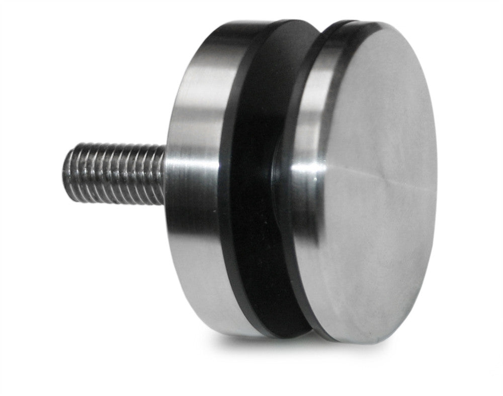 E40940304 Rounded Wall Glass Clamp For 5/16" to 11/16" Thickness