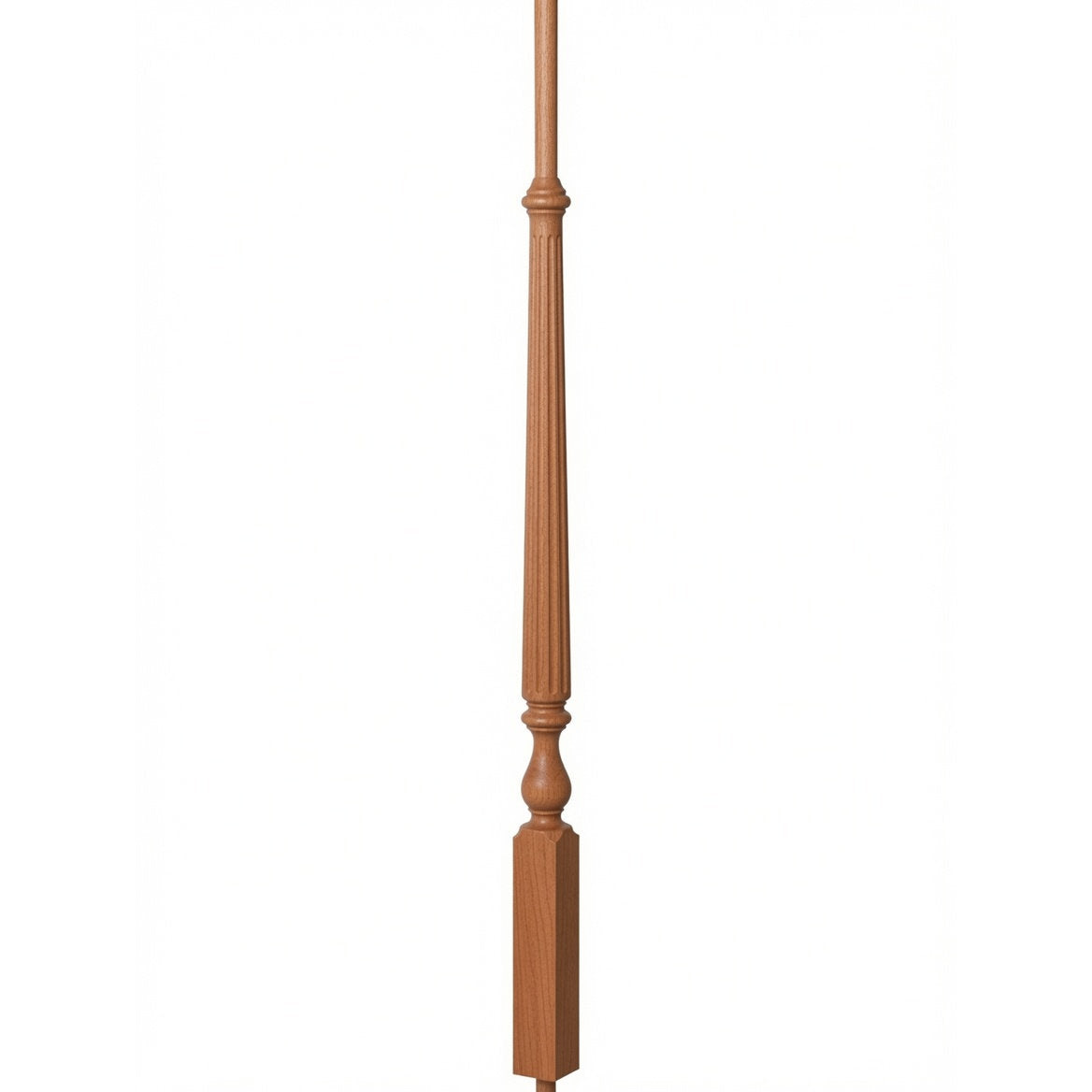 F-2715 Flured Ohio Baluster, Brazilian Cherry