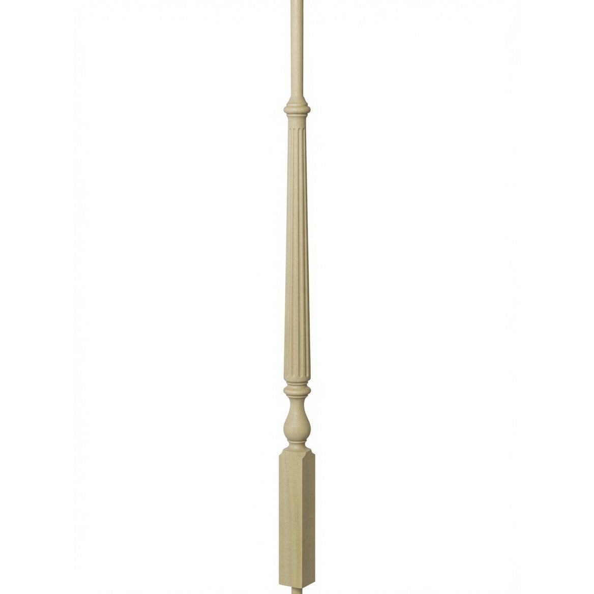 F-2715 Flured Ohio Baluster, Poplar