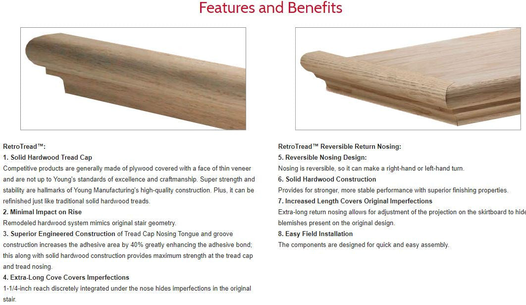 Retrotread Features and Benefits