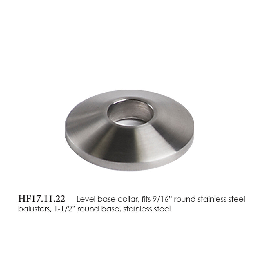 HF17.11.22 Round Stainless Shoe Collar