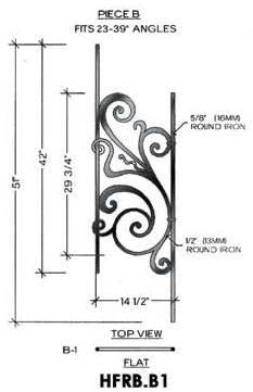 HFRB.B1 Rebecca Rake Iron Panel