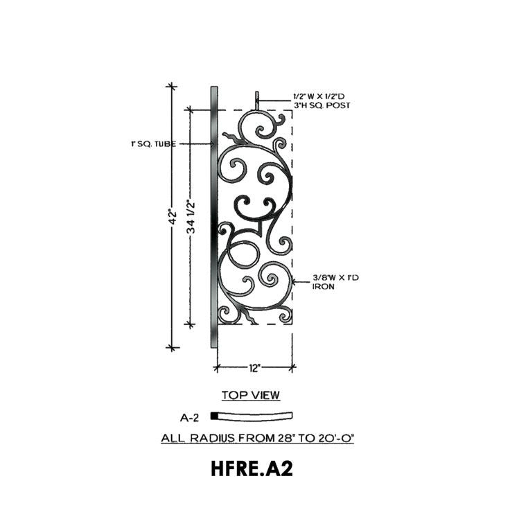 HFRE.A2 Rake Iron Panel