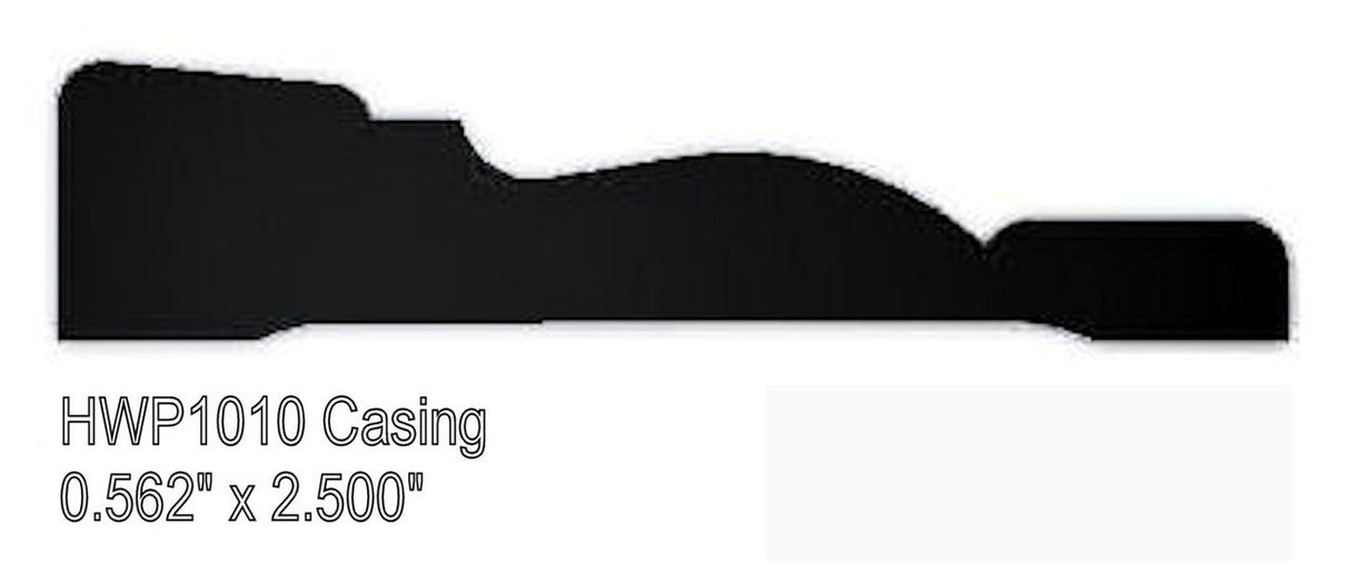 1010 2-1/2" Hardwood Casing