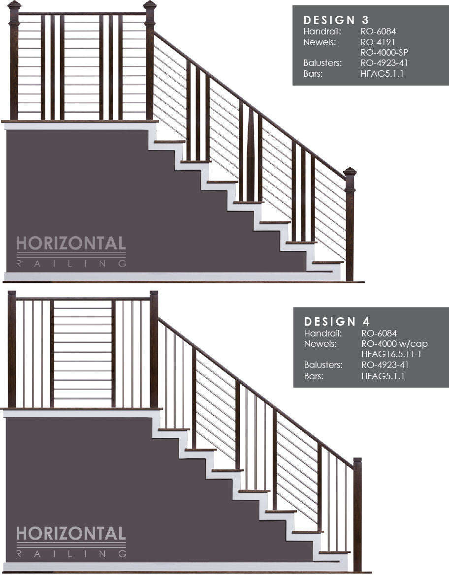 Horizontal Bar Design 3 and 4