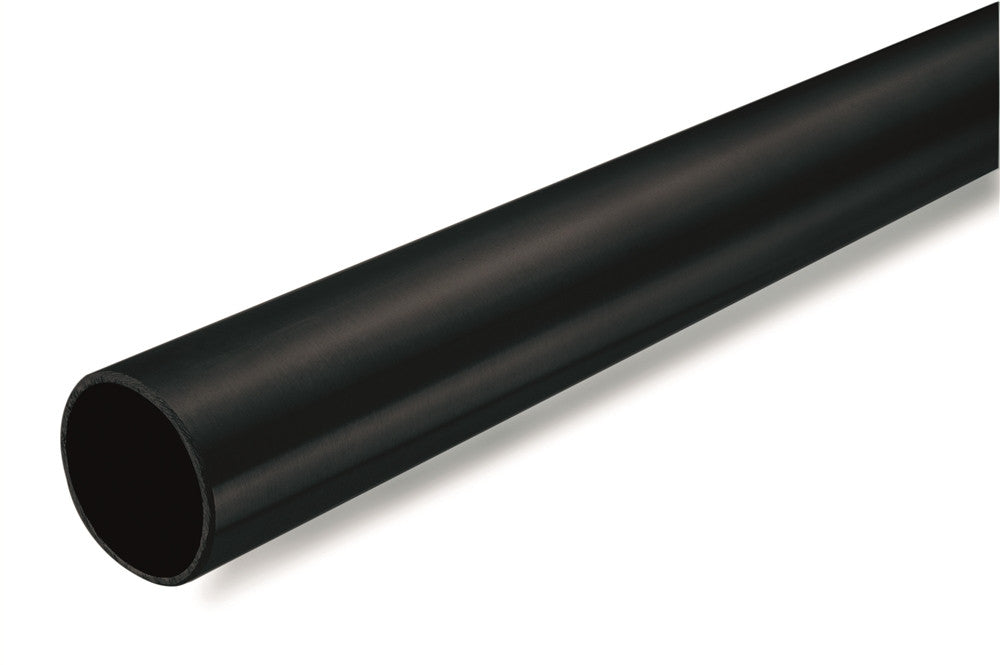 I001/MB Nero Black Round Handrail 42.4 x 2 x 3000mm