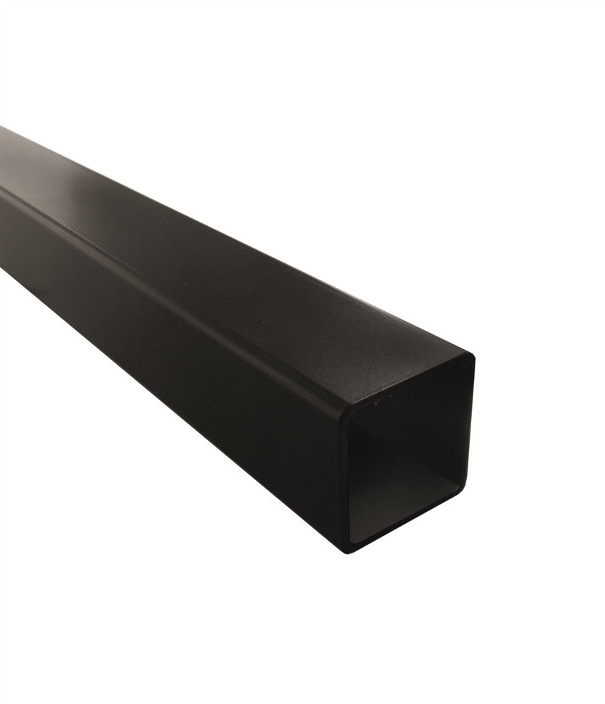 Nero Black Square Handrail 40 x 40 x 2.0mm 3000mm