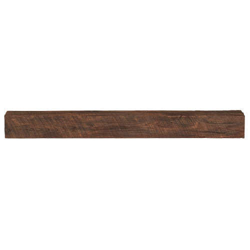 New River Non-Combustable Fireplace Mantel Shelf, Toasted Rye Finish