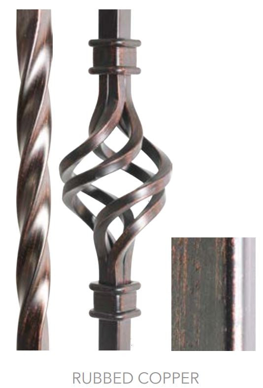 Rubbed Copper Powder Coating