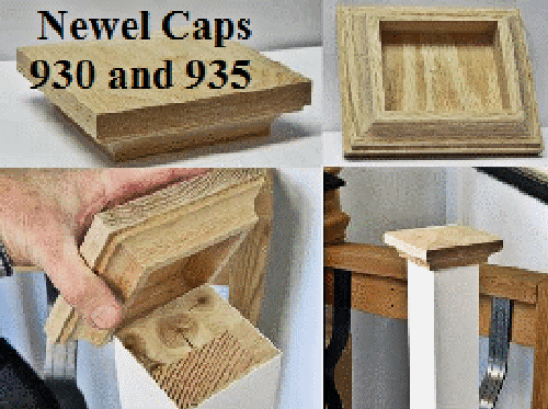 930 3-Inch Newel Post Cap (2)