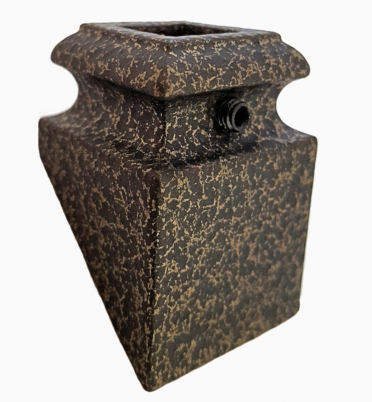 SH904 12mm Slanted Shoe with Set Screw (Copper Vein pictured)