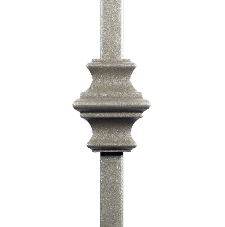 T-60 Single Knuckle zoom view in Pewter