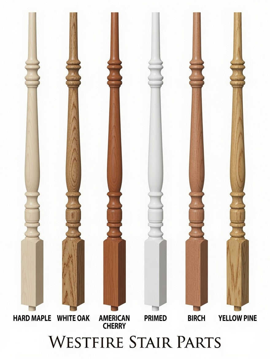 5300 Balusters, Wood Species (1)