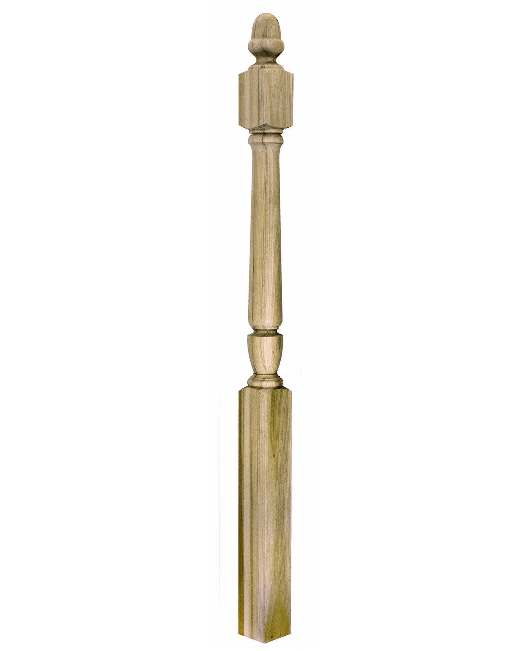 A3015T Twist 56" Pin Top Landing Newel Post (2)