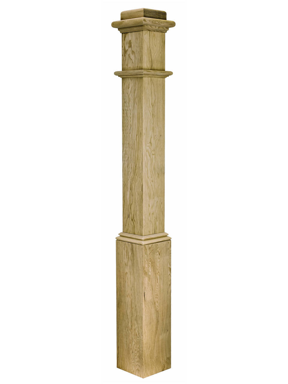 991 56" Plain Ranch Box Newel Post 3