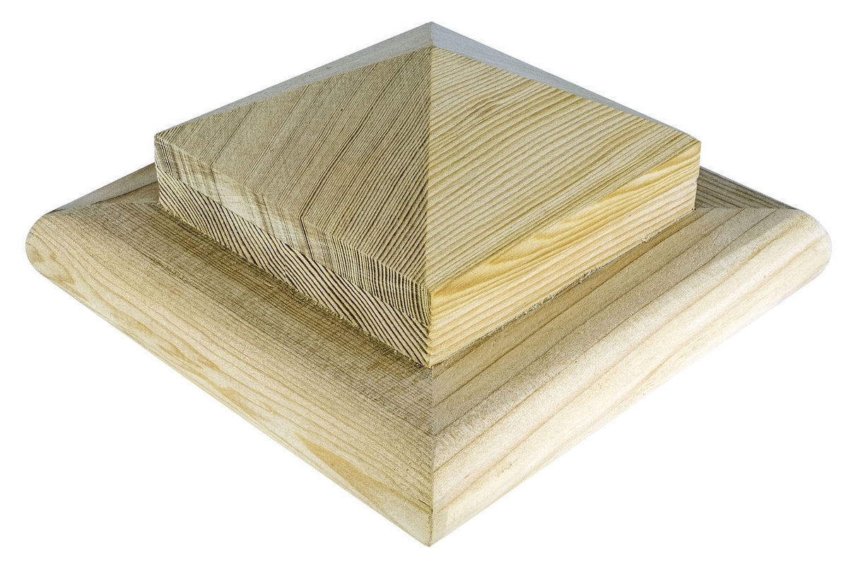 B350 3.5-Inch Peaked Newel Post Cap (3)