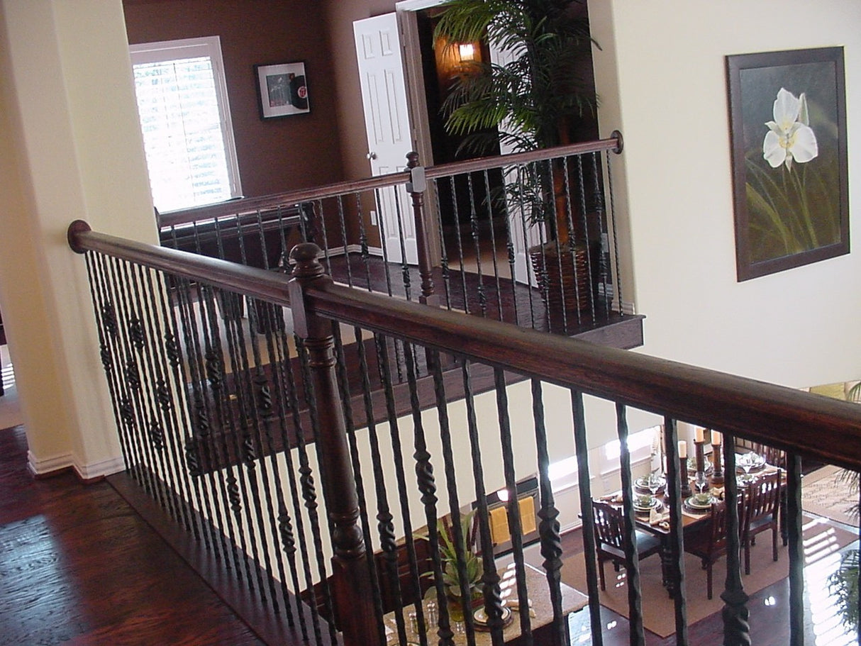 Single Knob Tuscan Baluster Installation