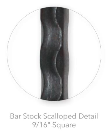 Hammered & Scalloped