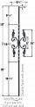 Twist and Basket Tubular Steel Balusters