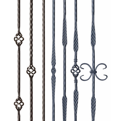 Hammered Edge Baluster Series