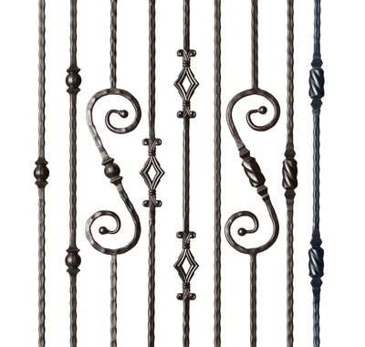 Hammered Face Baluster Series