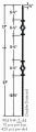 Hammered Face Baluster Series