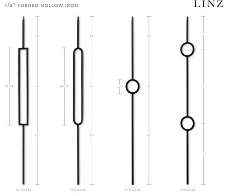 Linz Contemporary Balusters