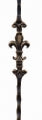 Orleans Square Hammered Balusters