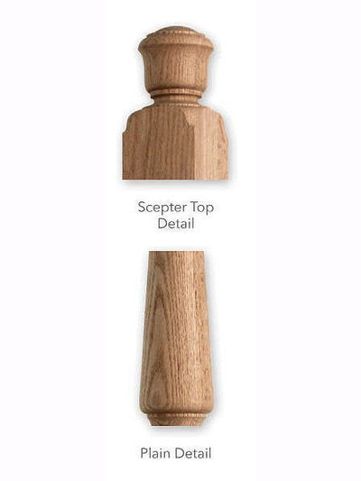 Sheraton Newel Posts